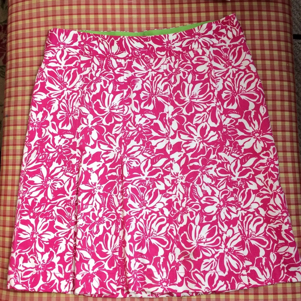 Worthington stretch Aline pleated skirt